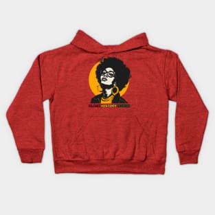 Black History Month A Black History Month Celebration Design Kids Hoodie